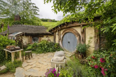 植物,草原,民居,城镇,自然风光,国外,青草,新西兰