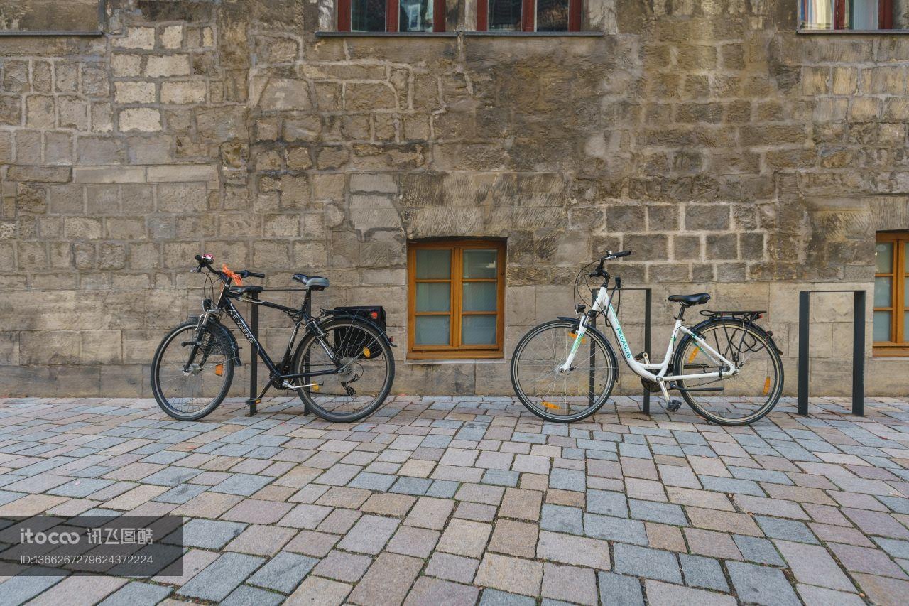 自行车,交通工具,折叠自行车
