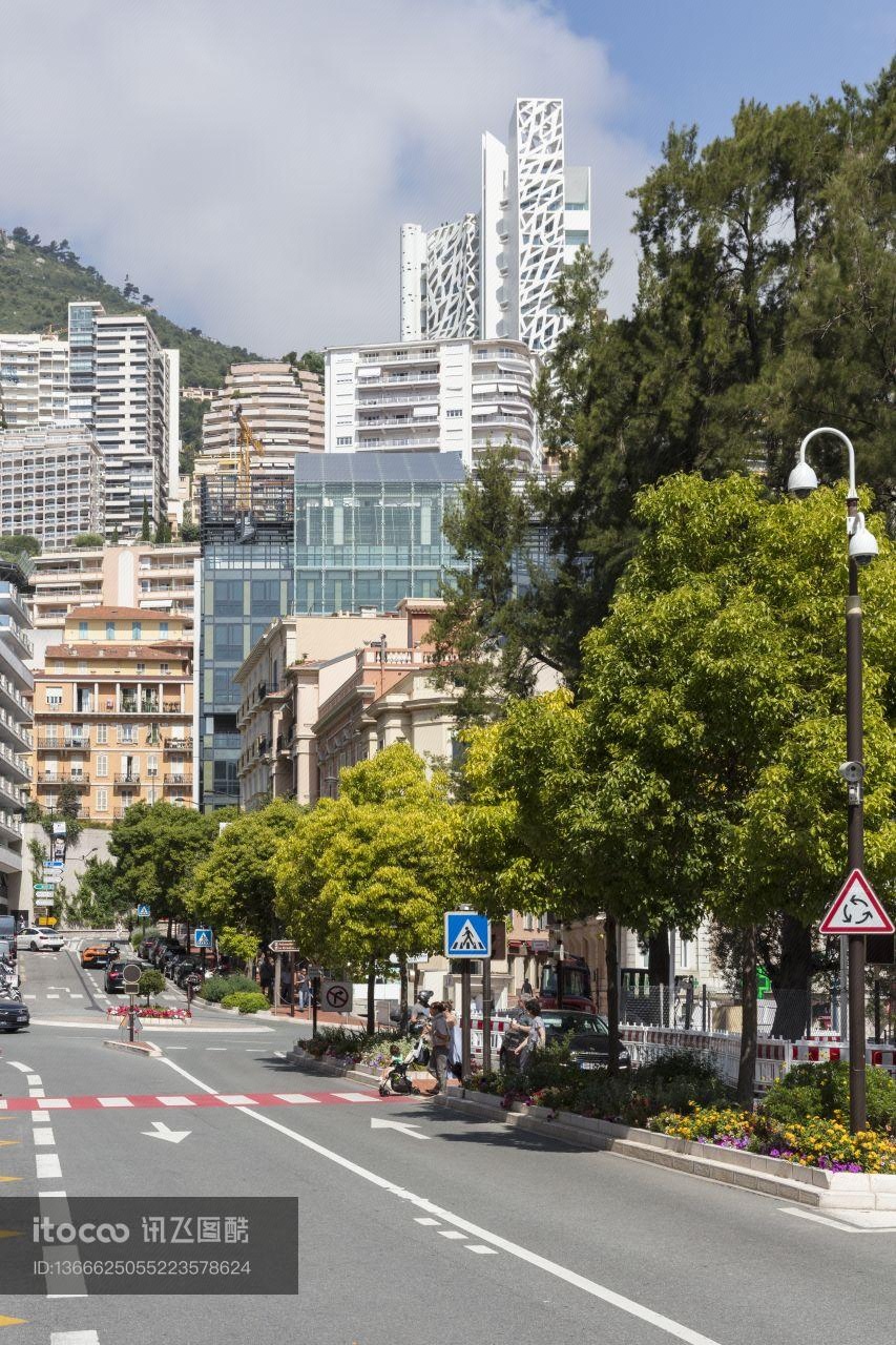 建筑,摩纳哥,现代建筑