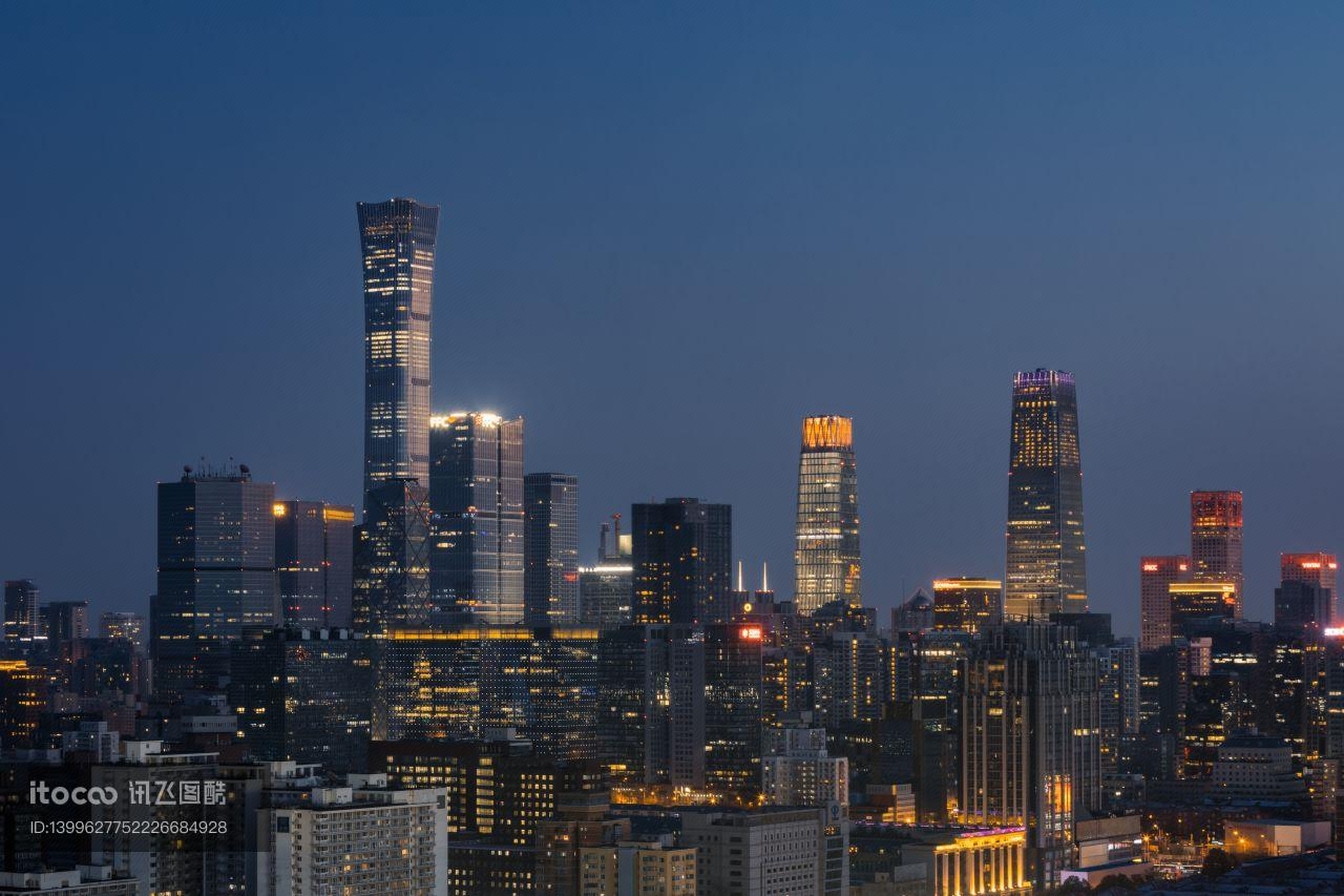 建筑,北京工人体育场,建筑夜景