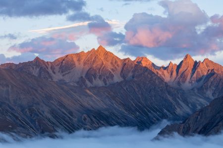 自然风光,天空,全景,中国,四川,日出,日落,云霞,云海