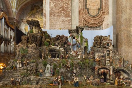 教堂内部,罗马,建筑,国外,意大利,城镇,景点,教堂,宗教文化,历史古迹,雕塑,壁画