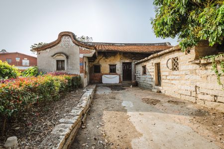 村镇,城镇,房屋,植物,树木,道路,乡村道路
