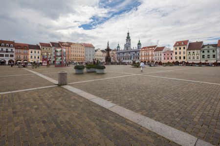 欧式建筑,民居,国外,建筑,村镇,天空,白云,捷克