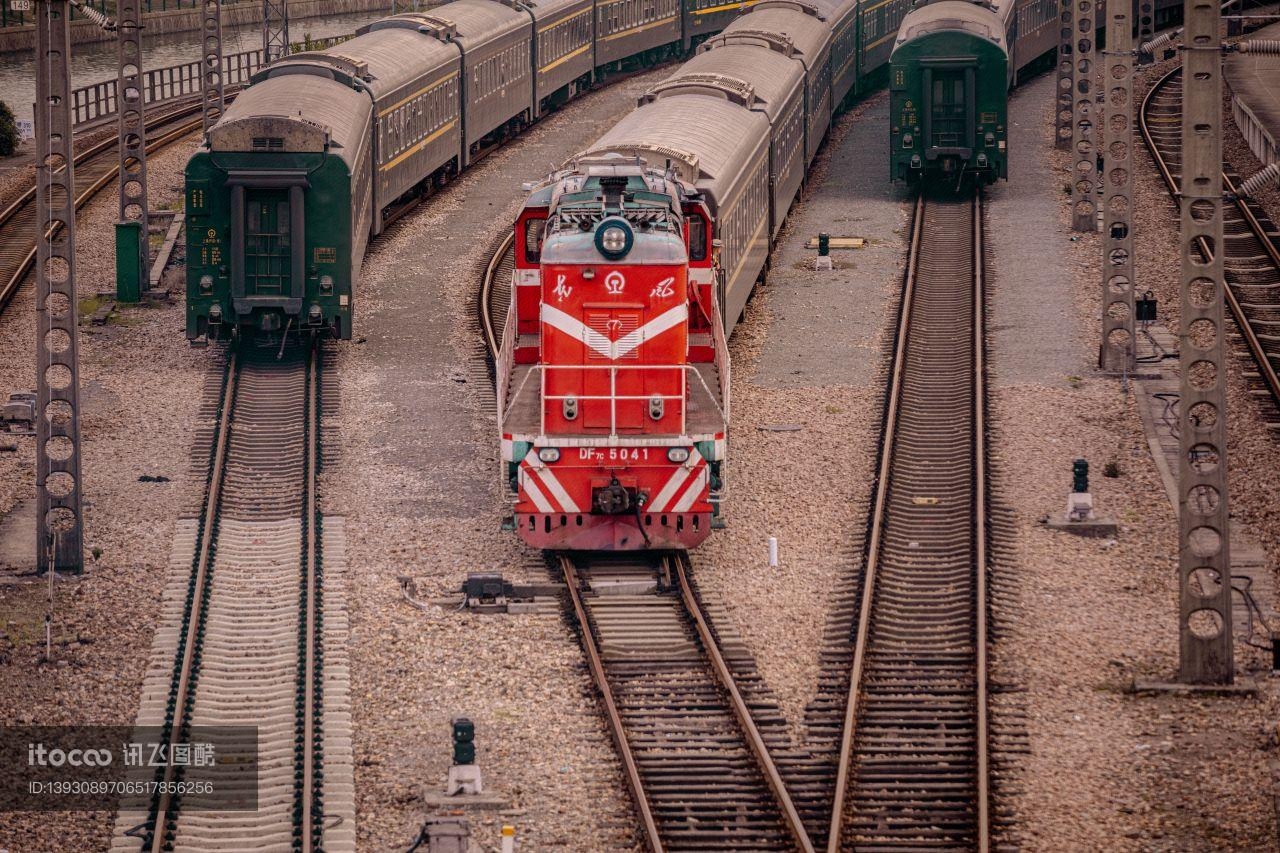 火车,铁路,杭州