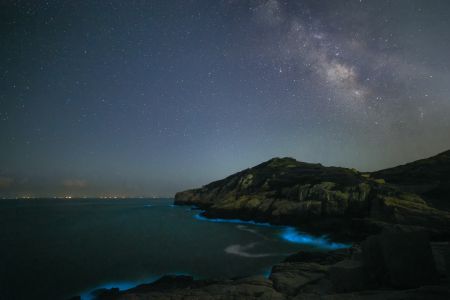 星空,气候气象,卷积云,宇宙天文,自然风光,海洋,岩石