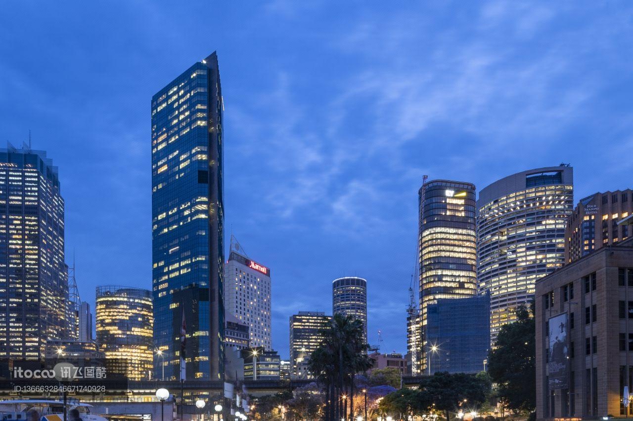 城市夜景,夜景摄影,都市夜景