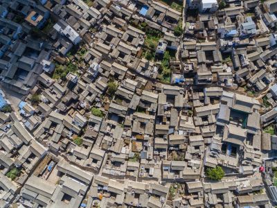 城镇,建筑,红河,中国,云南