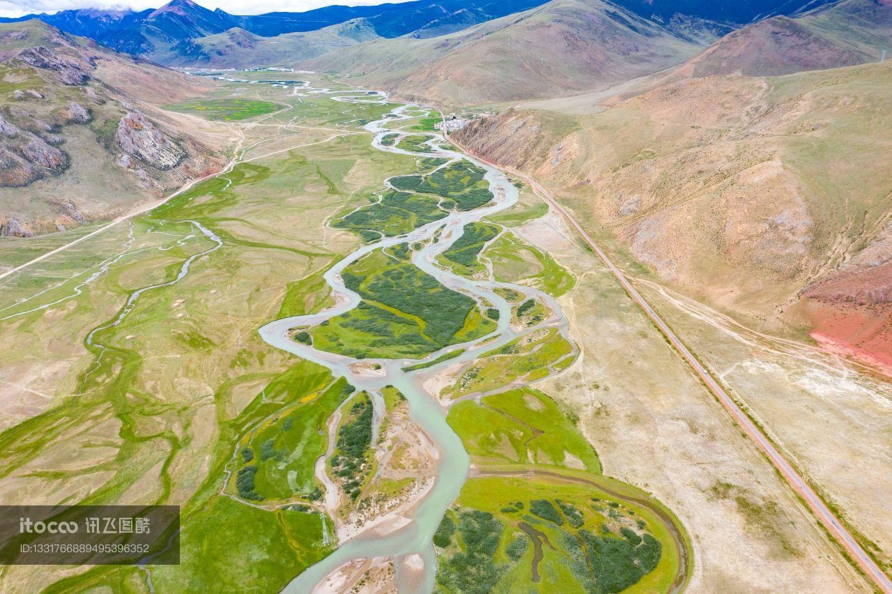 西藏昌都玉曲河