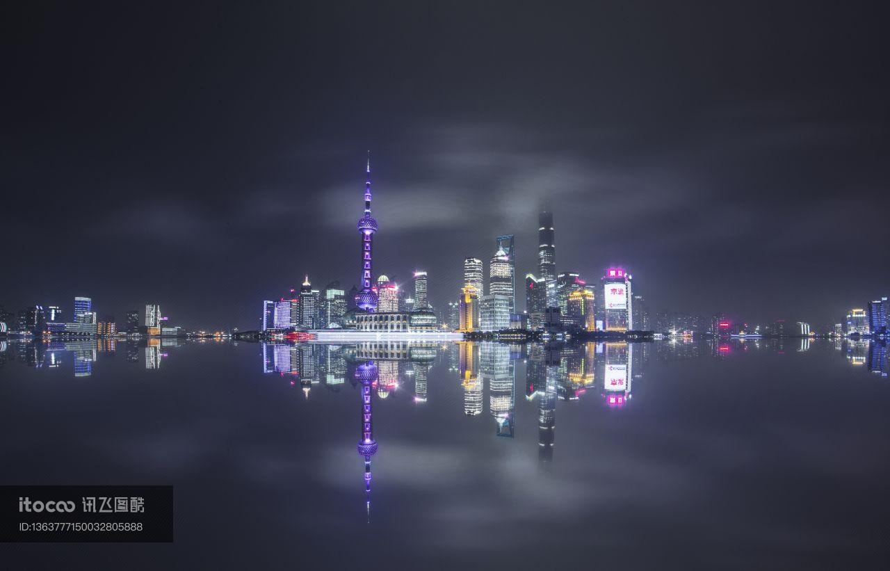 建筑,城镇,上海