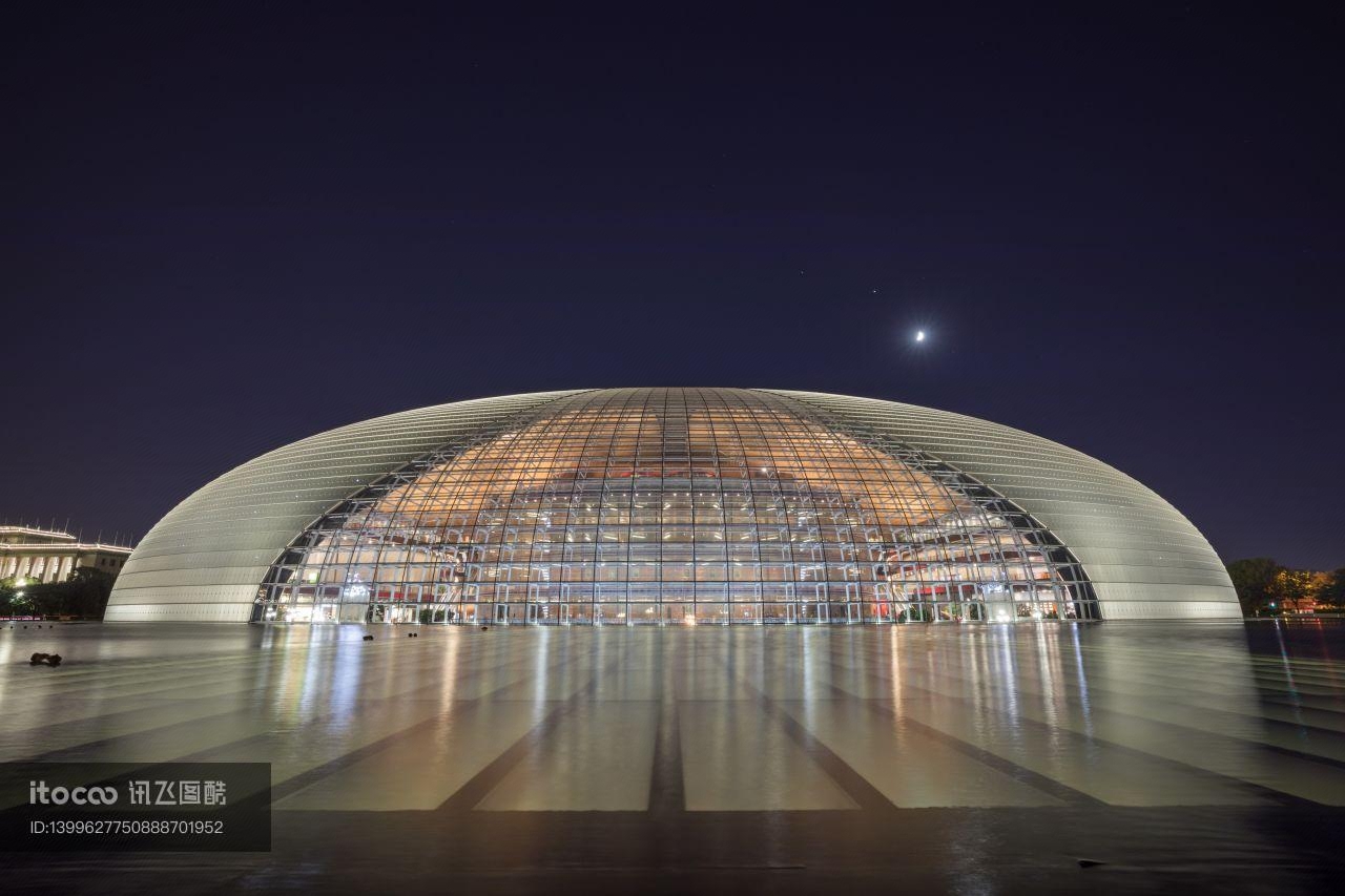 建筑,剧院,国家大剧院