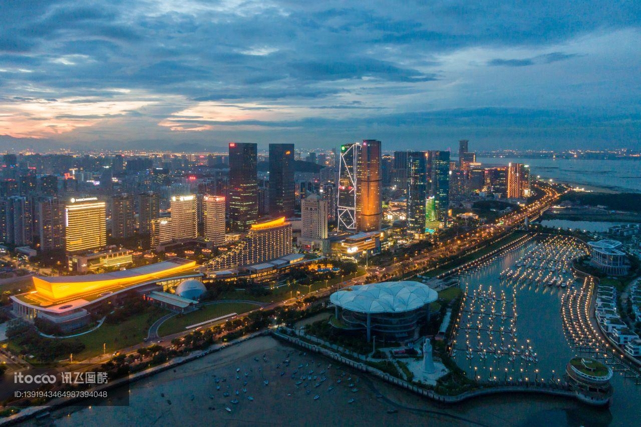 建筑,建筑夜景,都市夜景