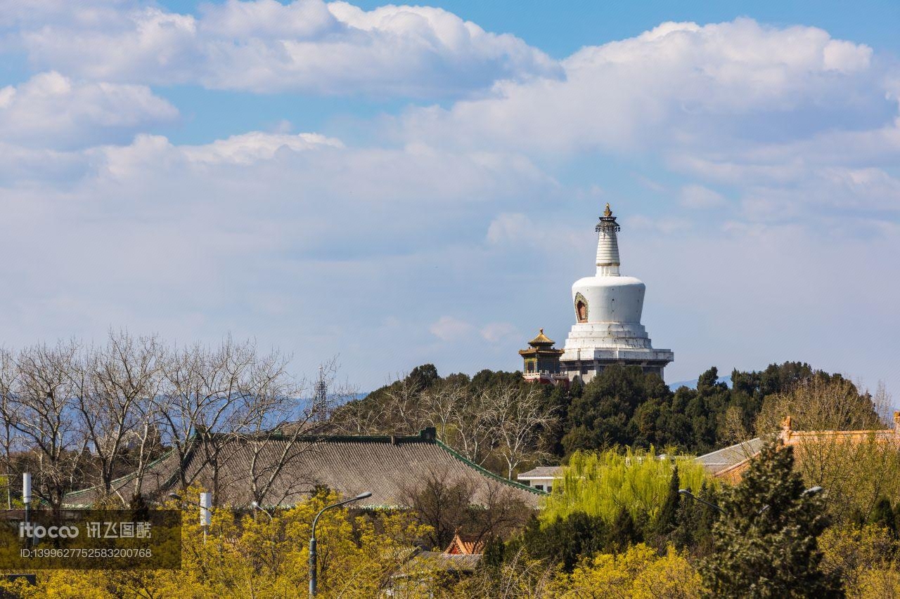 建筑,北海公园,故宫