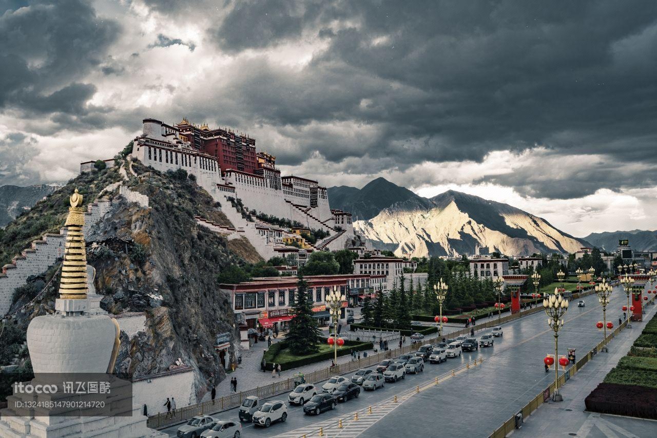宗教文化,城镇,西藏