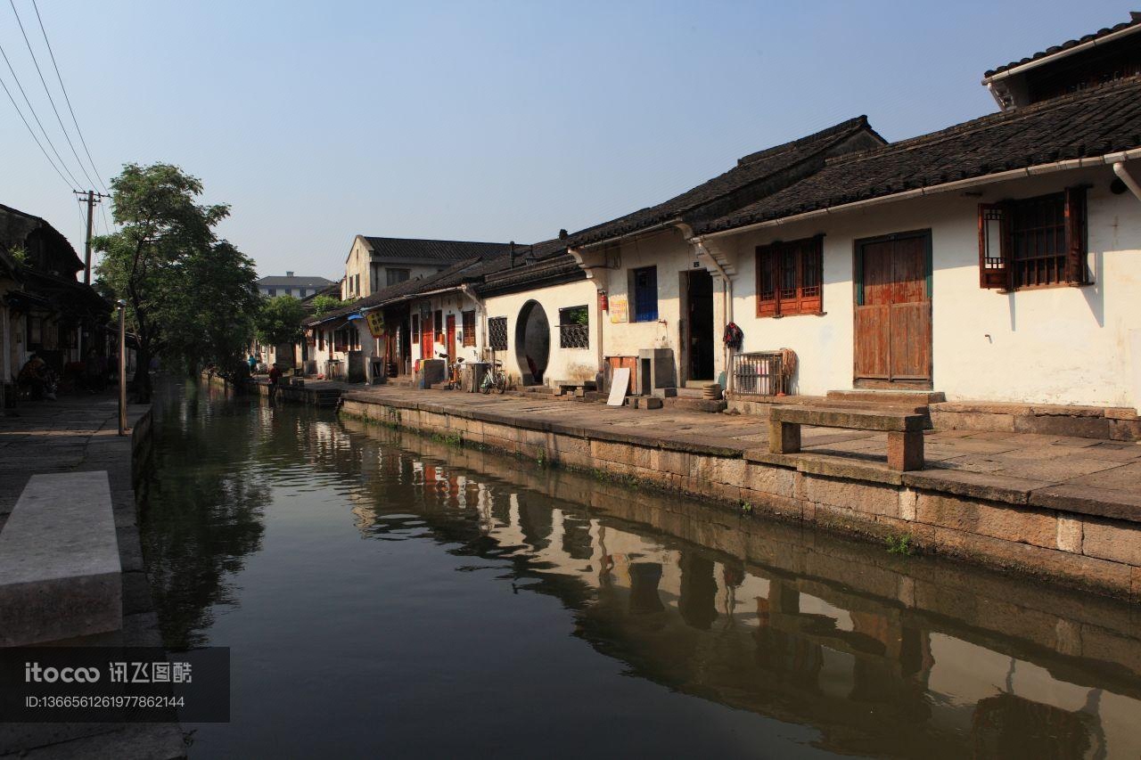 江南水乡,建筑,浙江