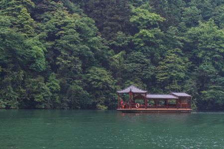 湖泊,山川,树,传统建筑,植物,自然风光,森林,江河,湖南,张家界