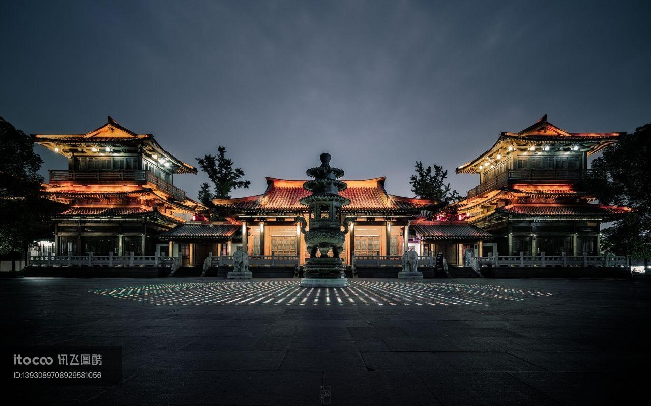 建筑,香积寺,寺庙