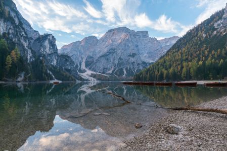山川,森林,自然风光,湖泊,全景,交通工具,船,天空,白云