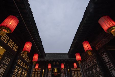 建筑,中国,西安,高家大院,陕西