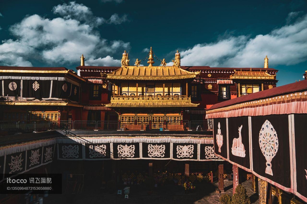 大昭寺 ,传统建筑,寺塔