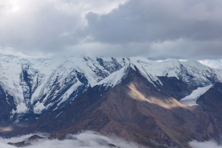自然风光,雪山,天空,中国,四川,川西