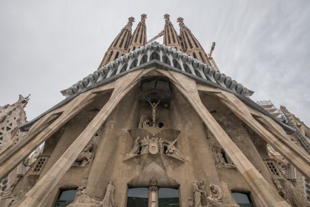 建筑,教堂,城镇,国外,宗教文化,西班牙