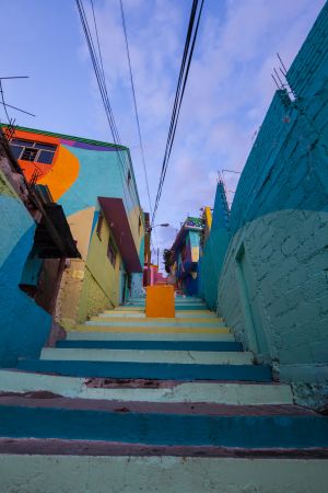 建筑,城镇,天空,墨西哥,国外,城市道路