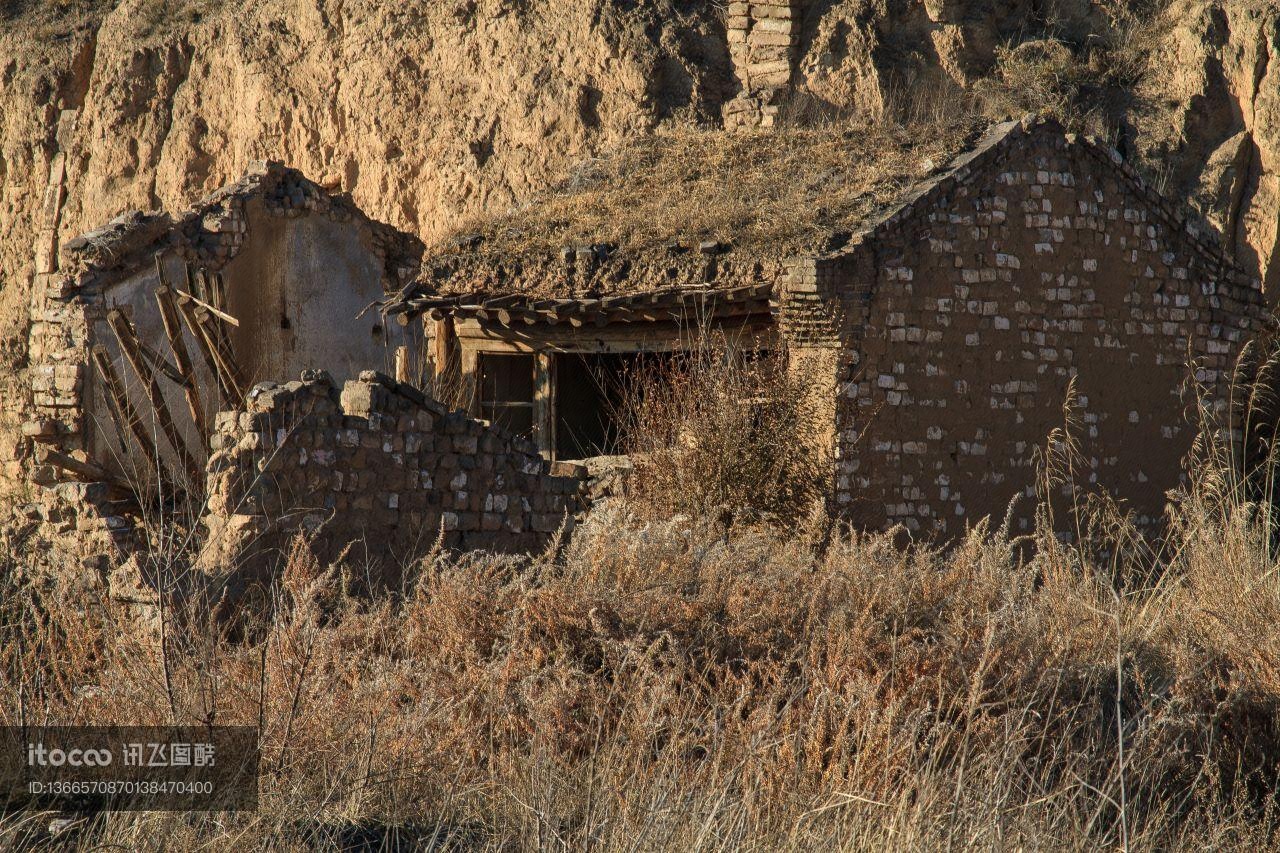 黄土高原,中国,山西