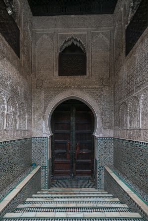 摩洛哥,门,楼梯,国外,城镇,壁画