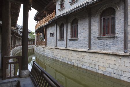 村镇,城镇,建筑,北京,江河