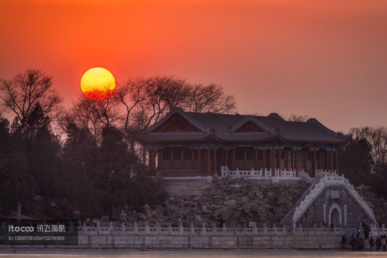 建筑,颐和园,北京