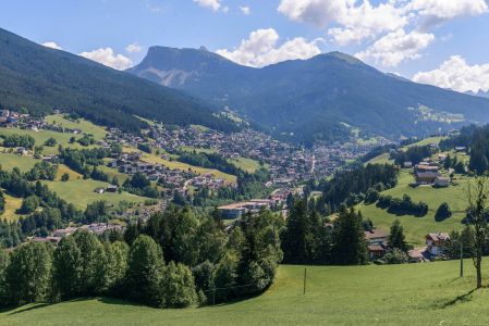自然风光,村镇,草原,山川,白云