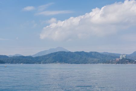 海洋,台湾,自然风光,天空,白云,山川