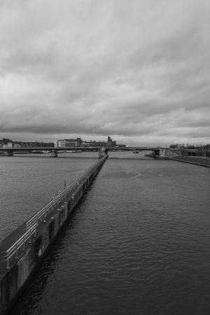 桥,国外,城镇,江河,天空,荷兰