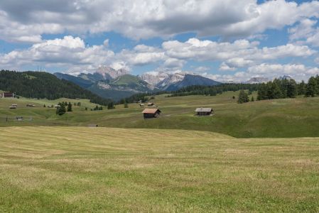 自然风光,平原,山川,天空,青草