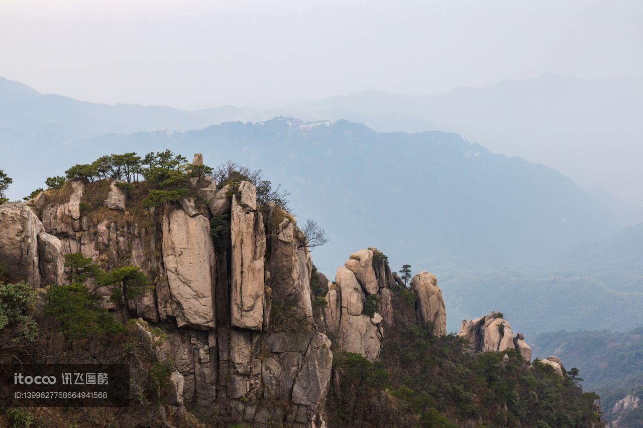 九华山,中国,安徽