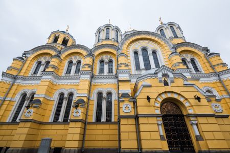 建筑,宗教文化,城镇,生活工作,国外,天空,塔,历史古迹,乌克兰