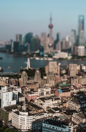 建筑,城镇,都市,上海,江河