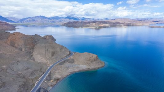 山川,湖泊,江河,自然风光,全景,天空