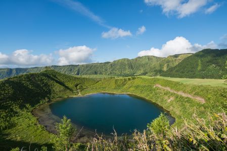 自然风光,湖泊,航拍,山川