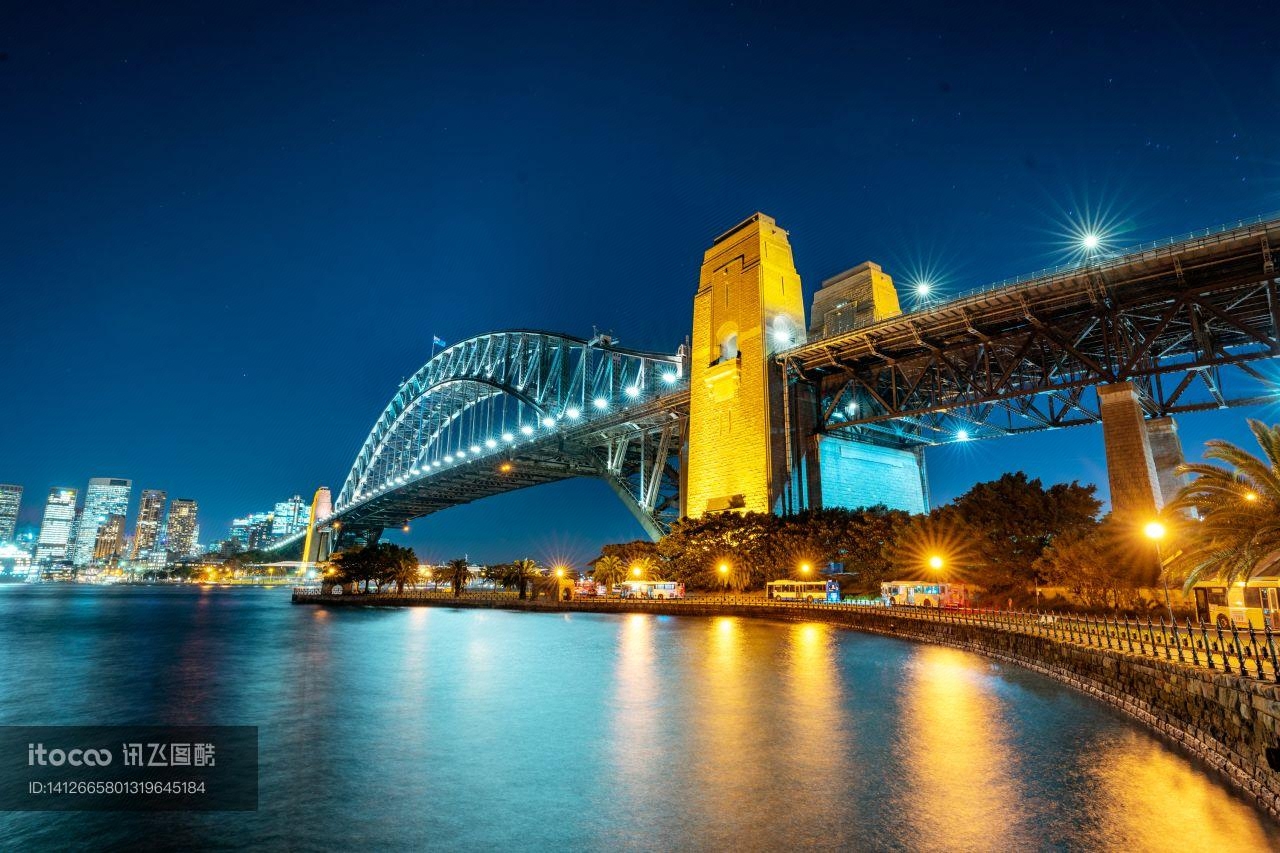 建筑,都市夜景,现代建筑
