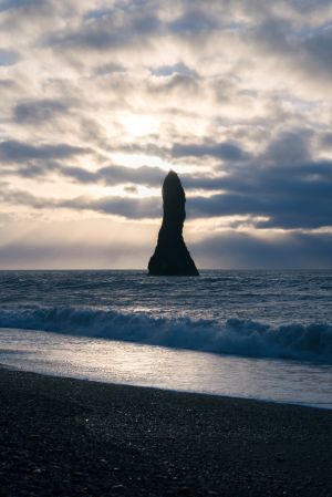 自然风光,海洋,岩石,冰岛,国外