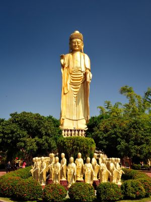 佛光山,台湾佛教道场,佛像,雕塑,雕像,历史古迹,台湾,中国,建筑,城镇