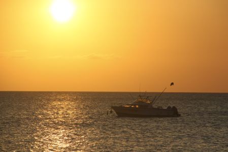 太阳,海洋,国外,日落,坦桑尼亚,渔船,自然风光,全景,船