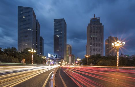 建筑,城镇,都市,建筑夜景,都市夜景,乌鲁木齐,新疆,夜晚,城市夜景,夜景摄影