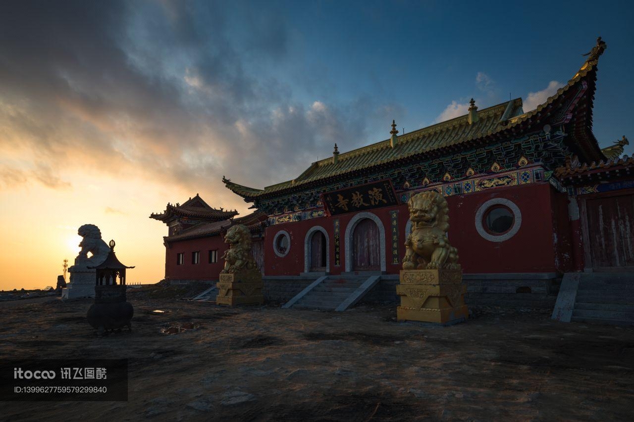 建筑,五台山,传统建筑