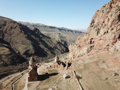 山川,自然风光,峡谷,建筑,天空