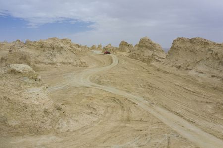 自然风光,中国,青海,荒漠,岩石