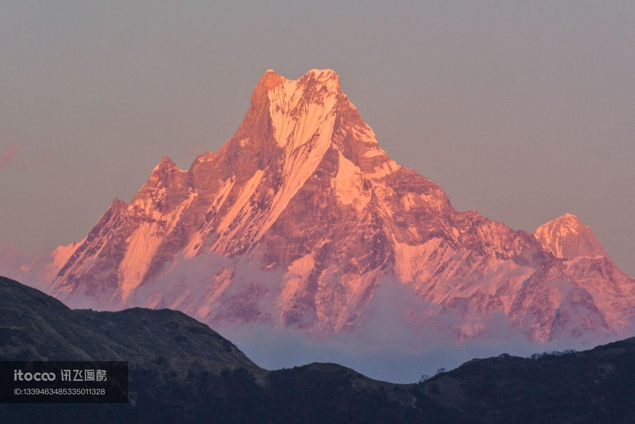 国外,雪山,尼泊尔