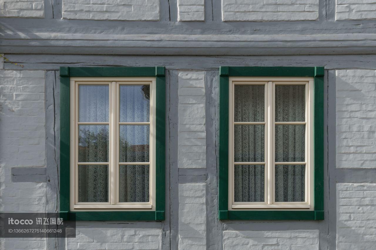 窗户,窗,奎德林堡 